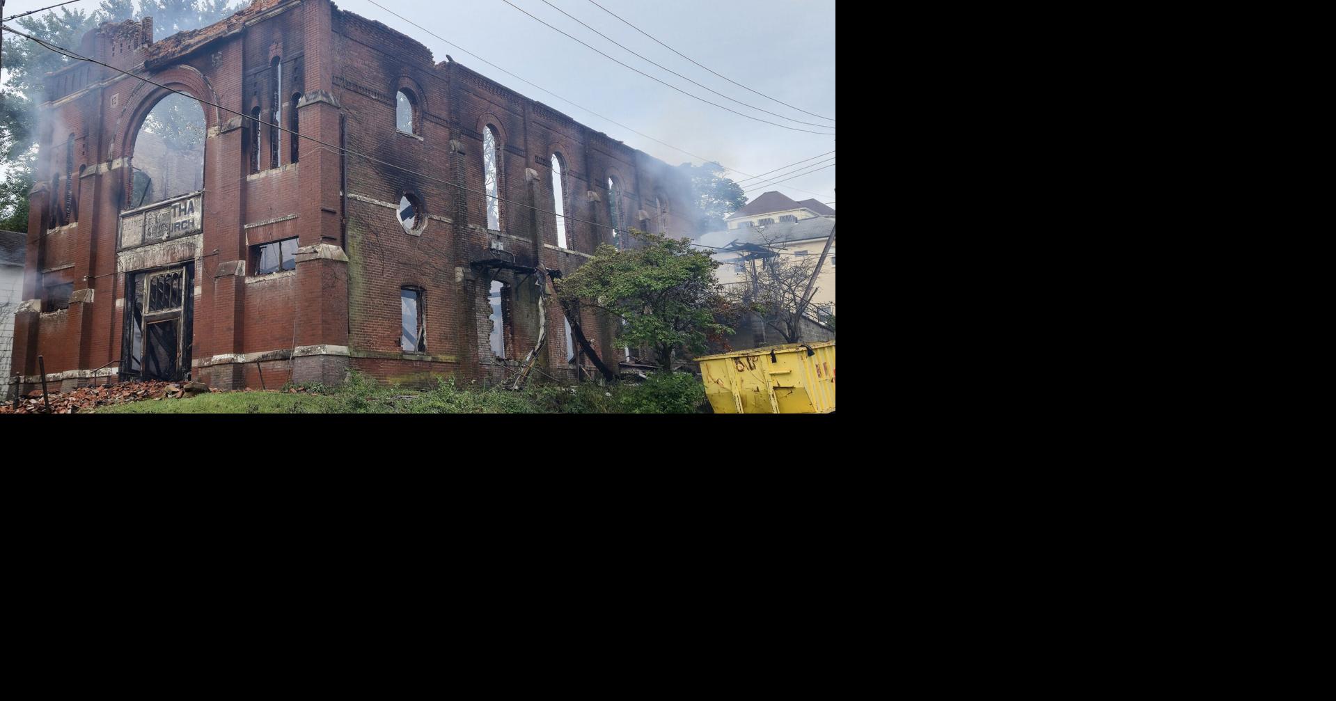 Fire guts church at 15th and Olive streets Jul 1, 2026 Jul 1, 2026 Updated 54 sec ago