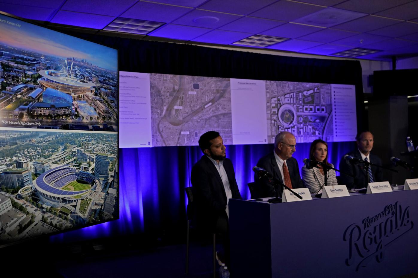 Kansas City Royals revealed plans for a new ballpark as a replacement for Kauffman  Stadium