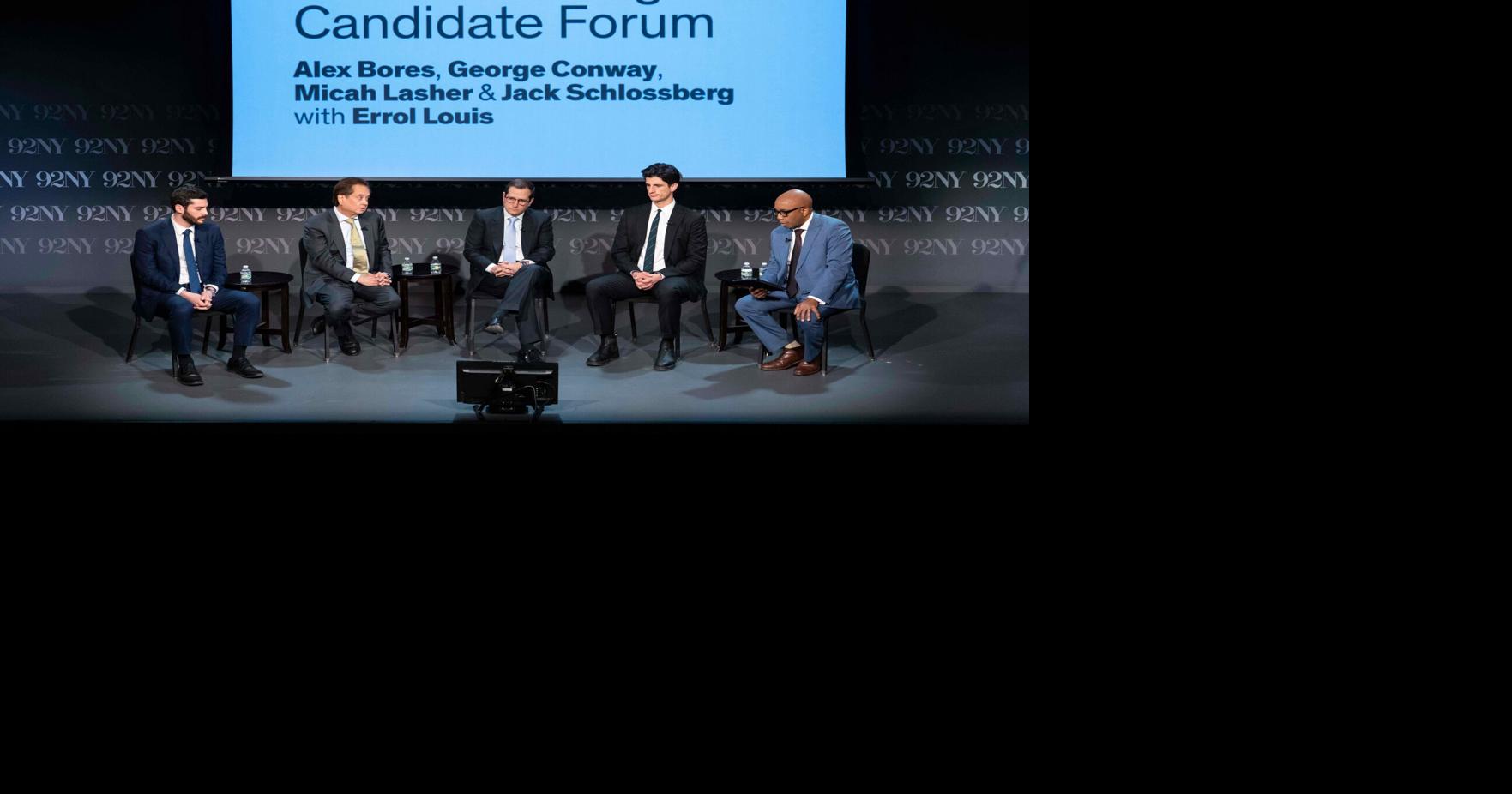 Democrats spar over big tech during debate for coveted congressional district in Manhattan Democrats competing over a coveted congressional district in Manhattan have slugged it out during a heated debate By ANTHONY IZAGUIRRE - Associated Press Jun 4, 2026 Jun 4, 2026 Updated 48 sec ago