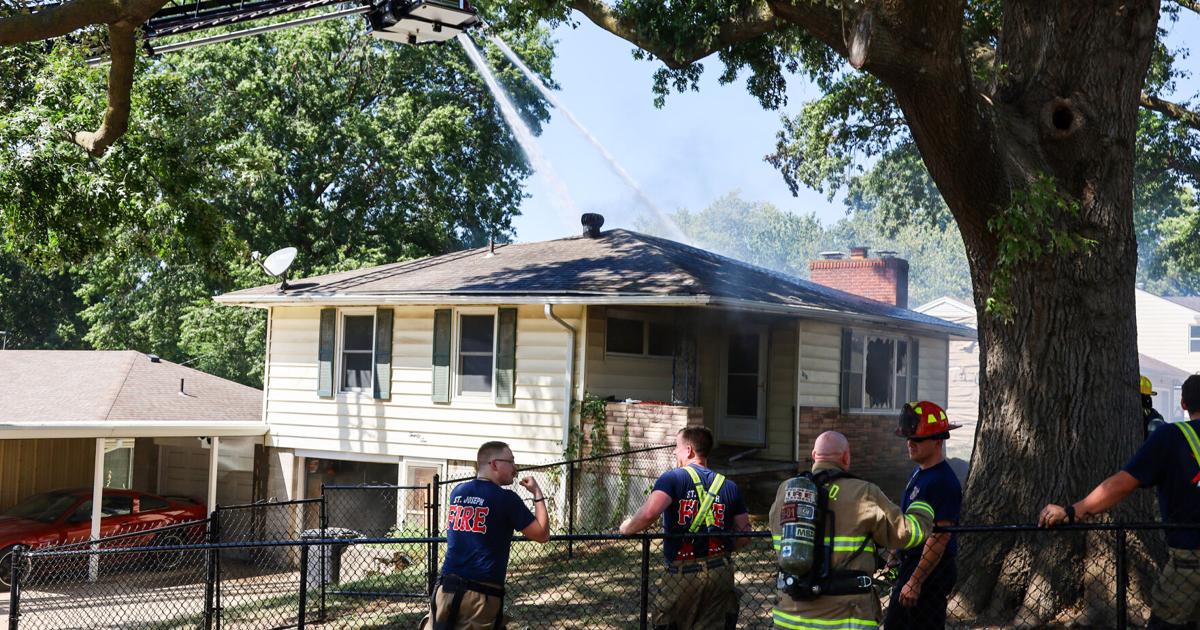Firefighters battle St. Joseph house fire amid high temperatures Sep 4, 2026 Sep 4, 2026 Updated 11 mins ago
