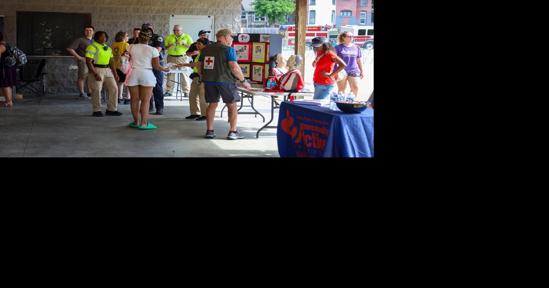 City holds health and safety fair at John Lucas Park
