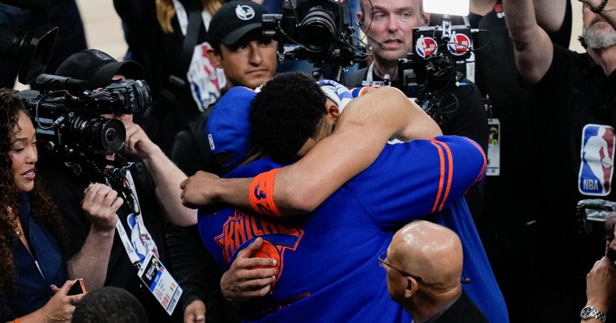 Knicks, up 2-0 in NBA Finals, say the job is far from over. And the Spurs aren't conceding anything The New York Knicks are up 2-0 By TIM REYNOLDS - AP Basketball Writer Jun 6, 2026 Jun 6, 2026 Updated 22 mins ago