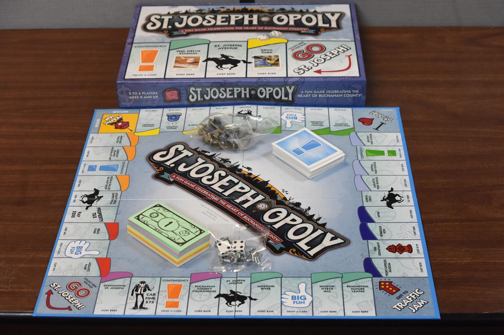 Ocean City Opoly Monopoly Board Game Famous New Jersey Shore 