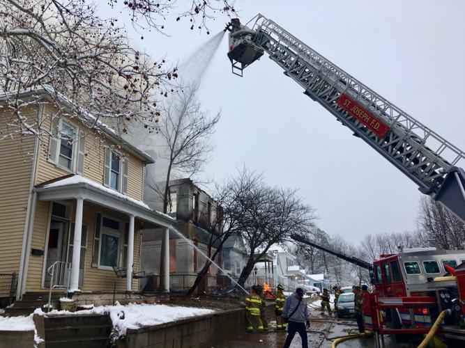 Fire erupts at house on Powell Street | Local News | newspressnow.com
