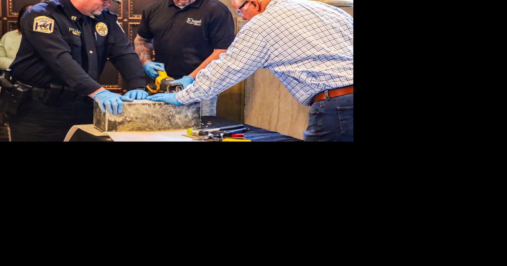 St. Joseph city officials find history in time capsule | Government ...