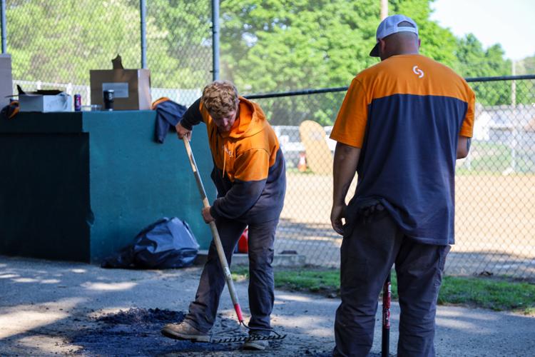 Spire workers restore Lions Field in 'Day for Good' project | Local ...