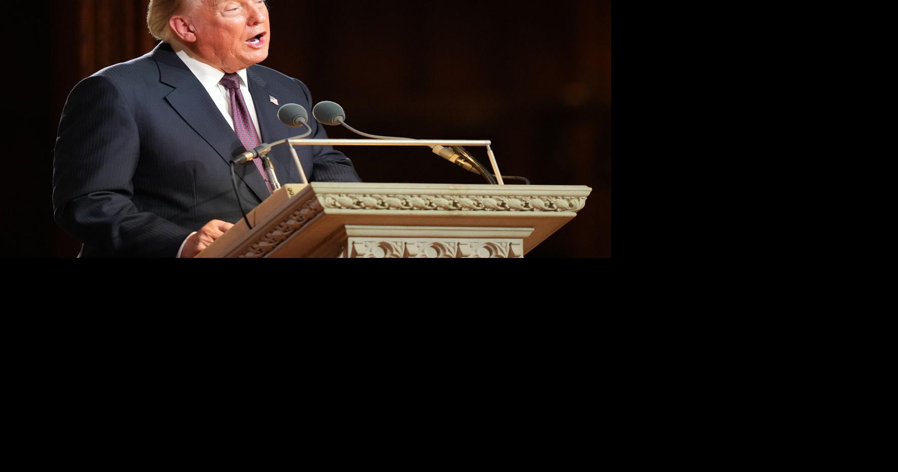 Trump and DOJ ask Supreme Court to toss $83 million defamation verdict in E. Jean Carroll case President Donald Trump and his administration are asking the Supreme Court to dismiss an $83 million defamation verdict won by writer E By LINDSAY WHITEHURST and LARRY NEUMEISTER - Associated Press Jul 29, 2026 Jul 29, 2026 Updated 1 min ago