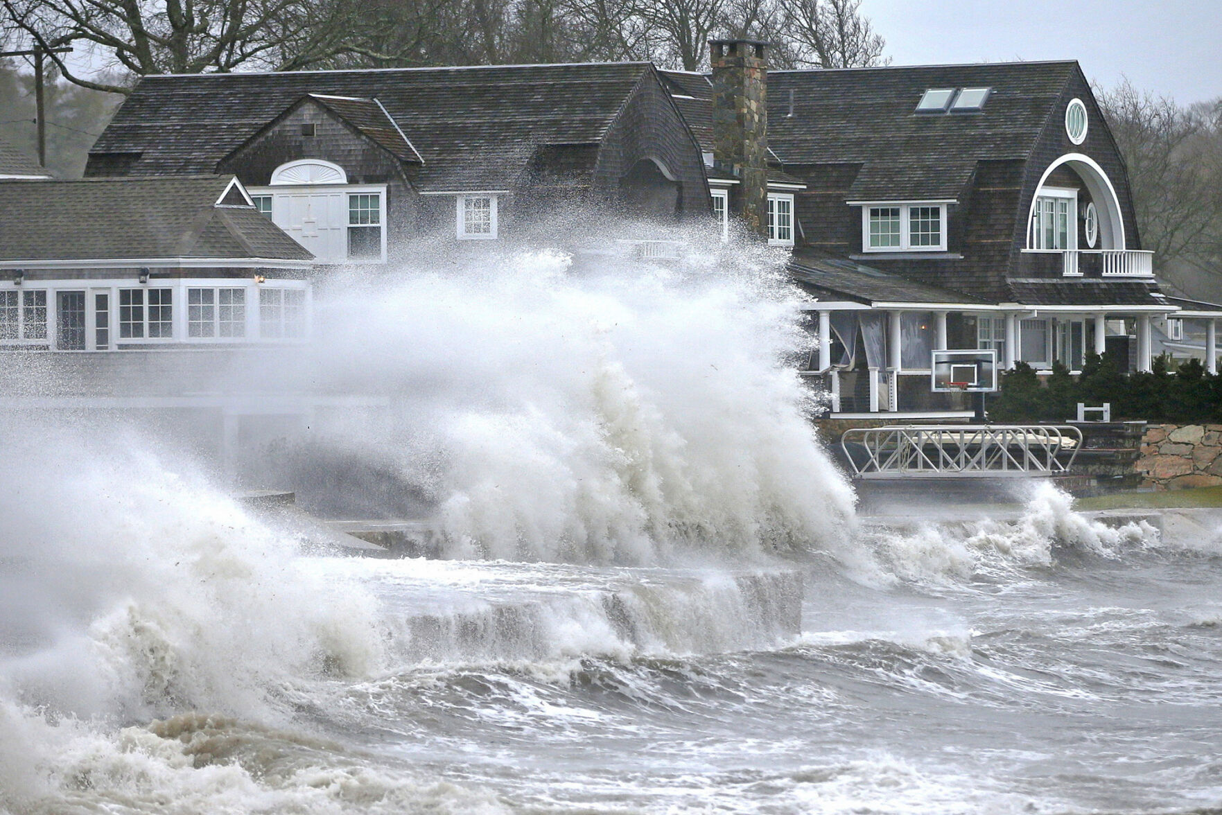 Storm Batters The Northeast, Knocking Out Power, Grounding Flights And ...