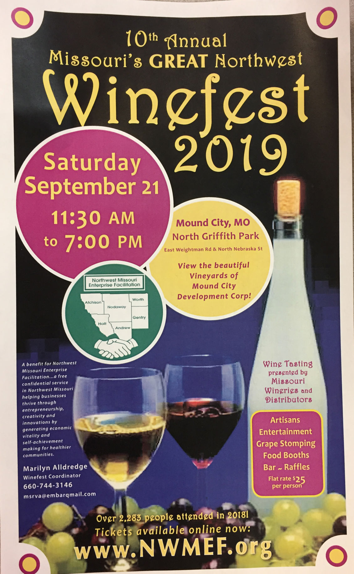 Winefest in Mound City marks its 10th year Local News