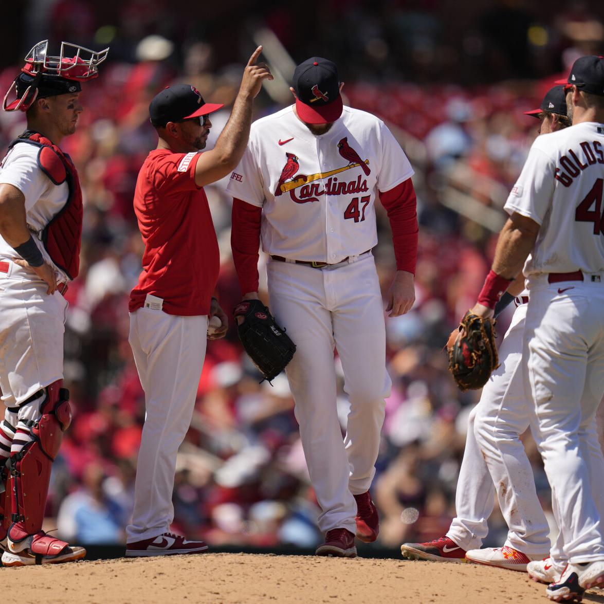 Cardinals' Miles Mikolas shows off his wardrobe