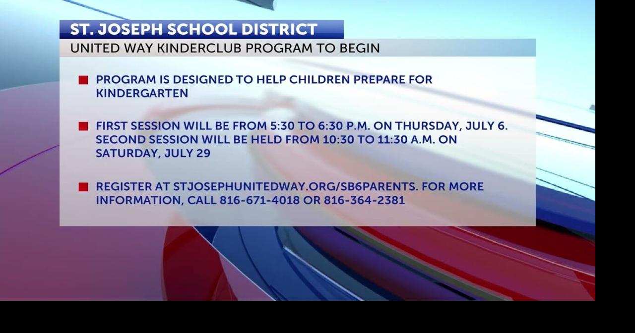 St. Joseph School District and United Way aim to help ease children