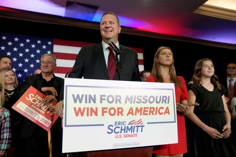 Missouri U.S. senator sworn into office on first day on the Hill ...