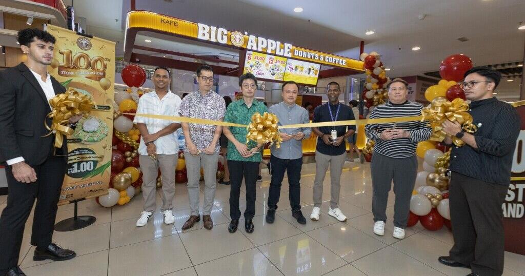 Big Apple Donuts & Coffee Opens Its 100th Store in Malaysia, Celebrates With RM1...