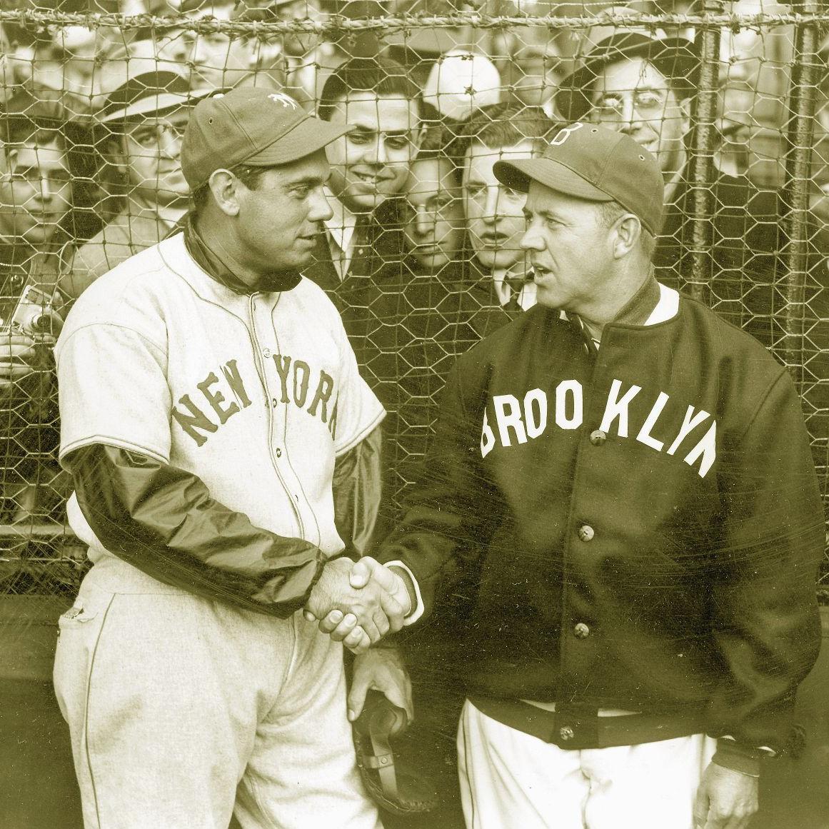 Babe Ruth in Brooklyn Dodgers uniform - Digital Commonwealth