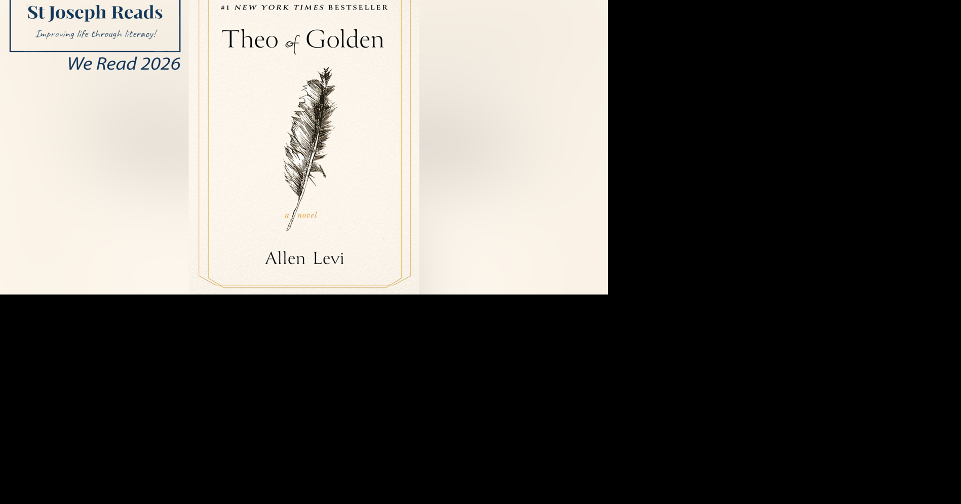 St. Joseph Reads launches communitywide book program with free copies of 'Theo of Golden'