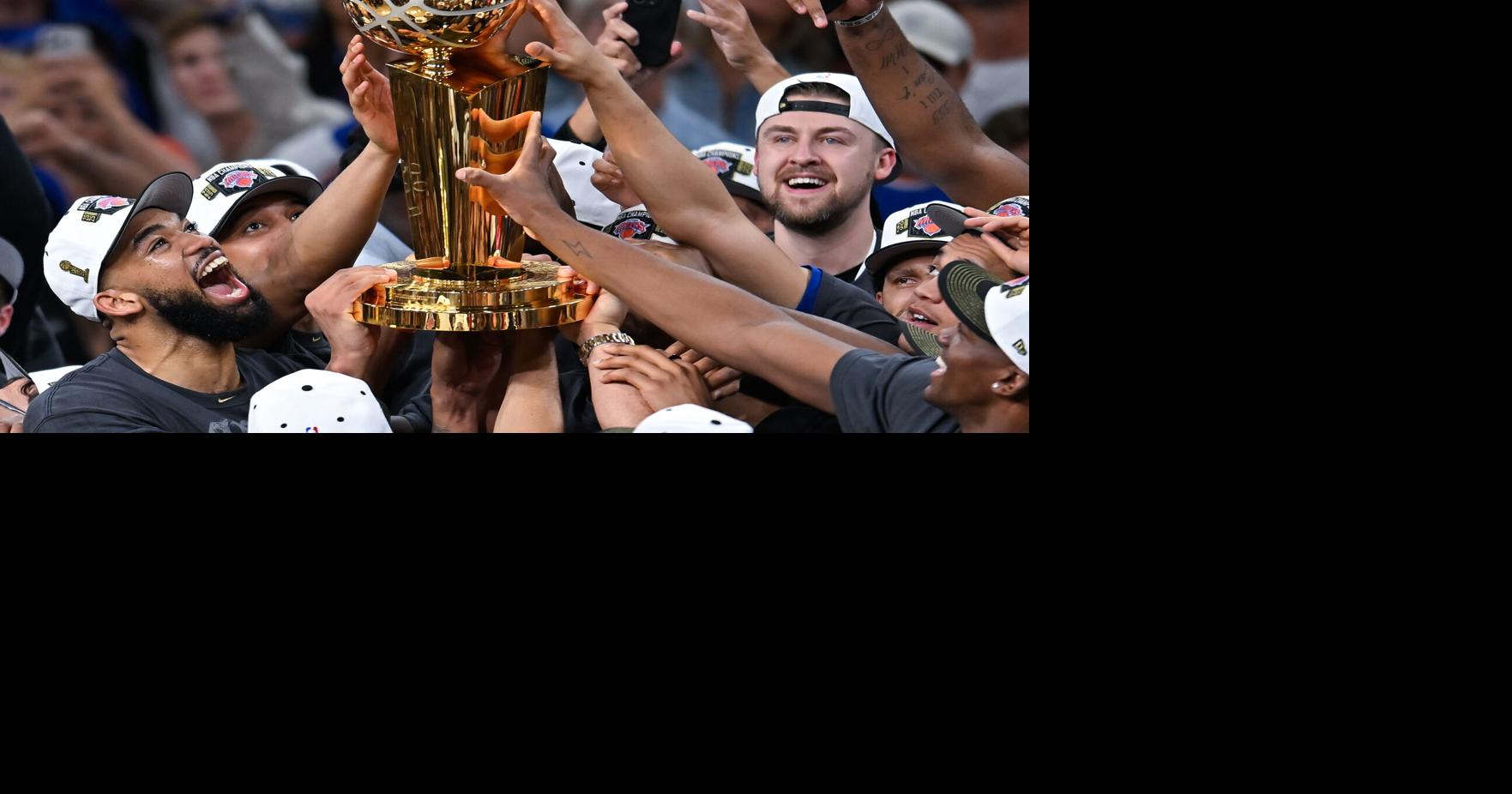 New York Knicks revel in their NBA victory parade as joyous fans and celebs fill the streets By ANTHONY IZAGUIRRE and JAKE OFFENHARTZ - Associated Press Jun 18, 2026 Jun 18, 2026 Updated 14 mins ago