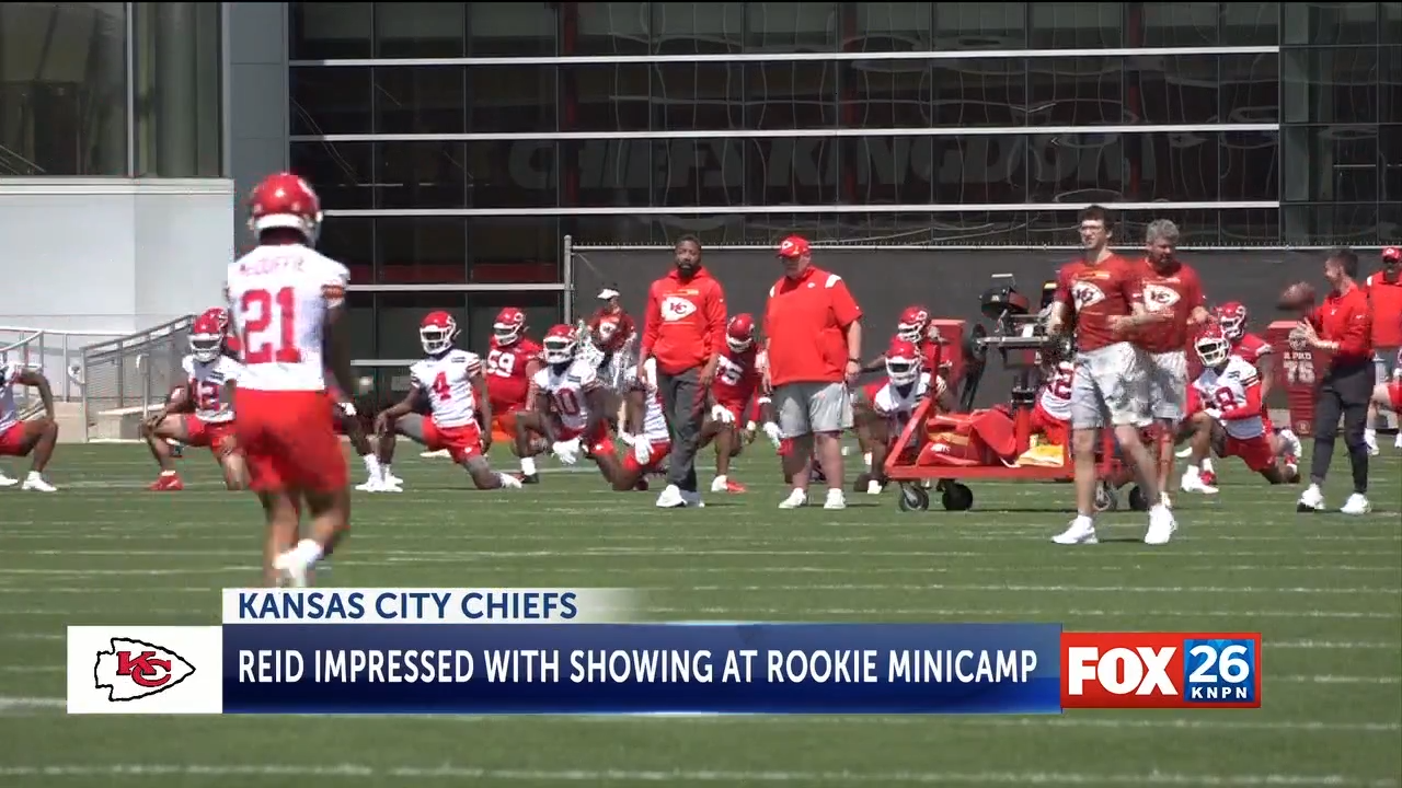 Photos: Chiefs Rookie Minicamp Day Two