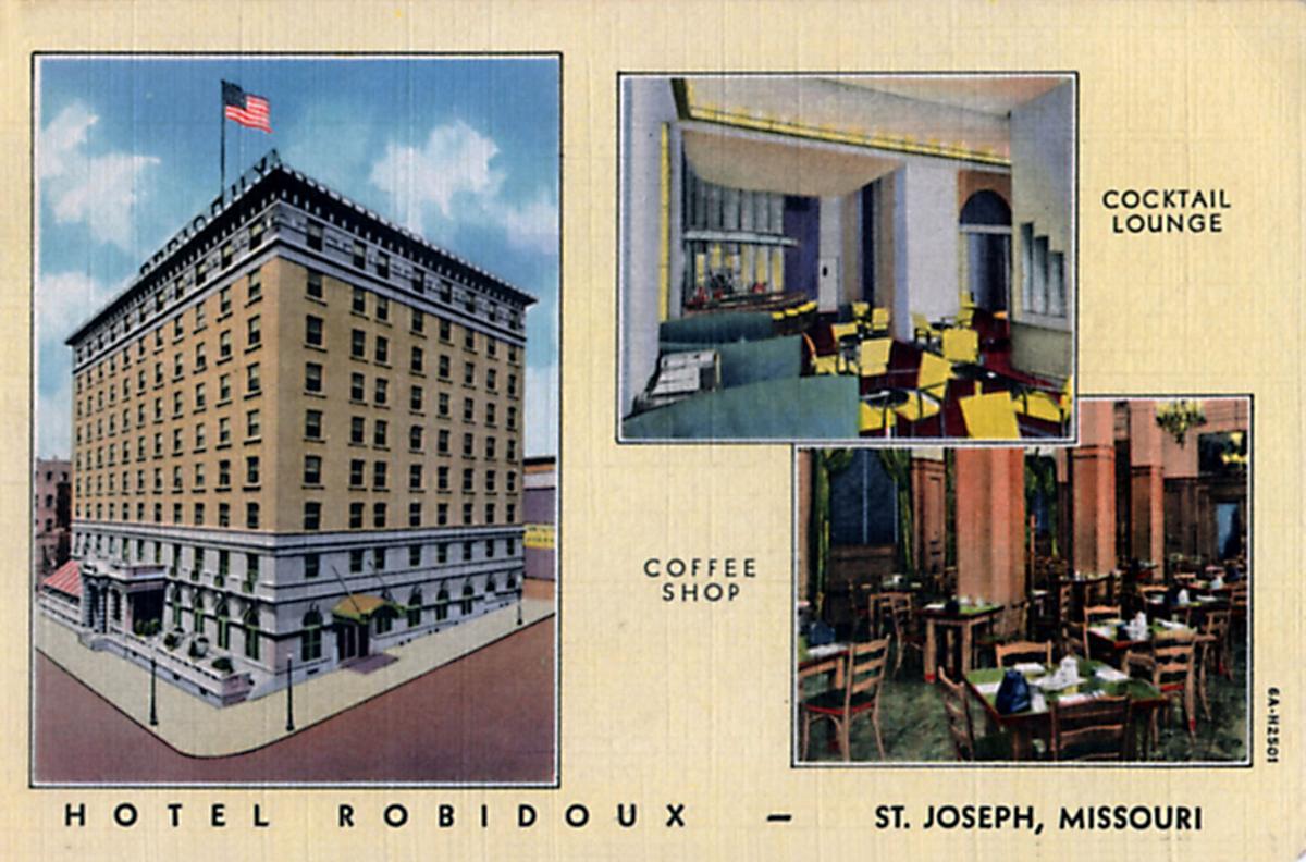 Postcards From The Past The Hotel Robidoux Local News Newspressnow Com