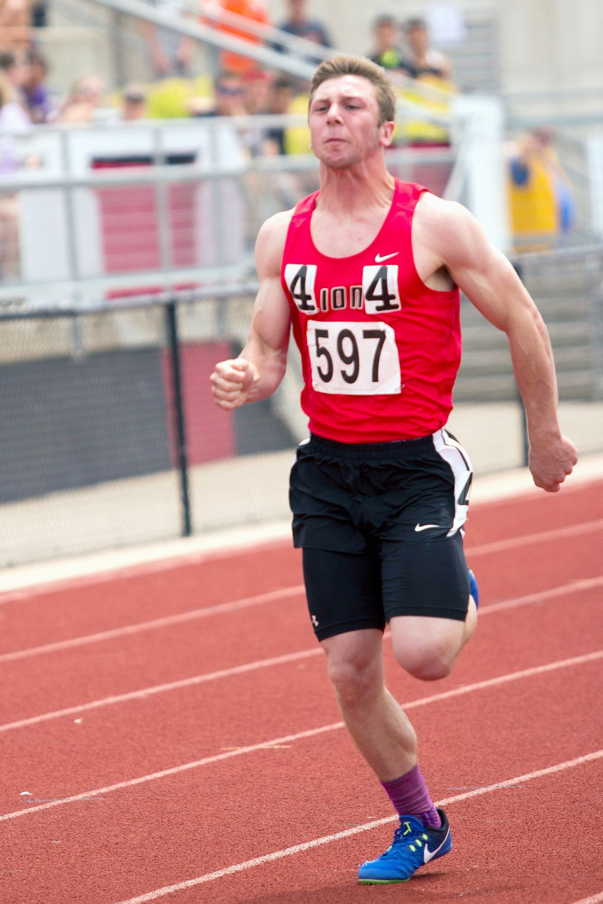 Golden Eagles Start Strong At State Track High School