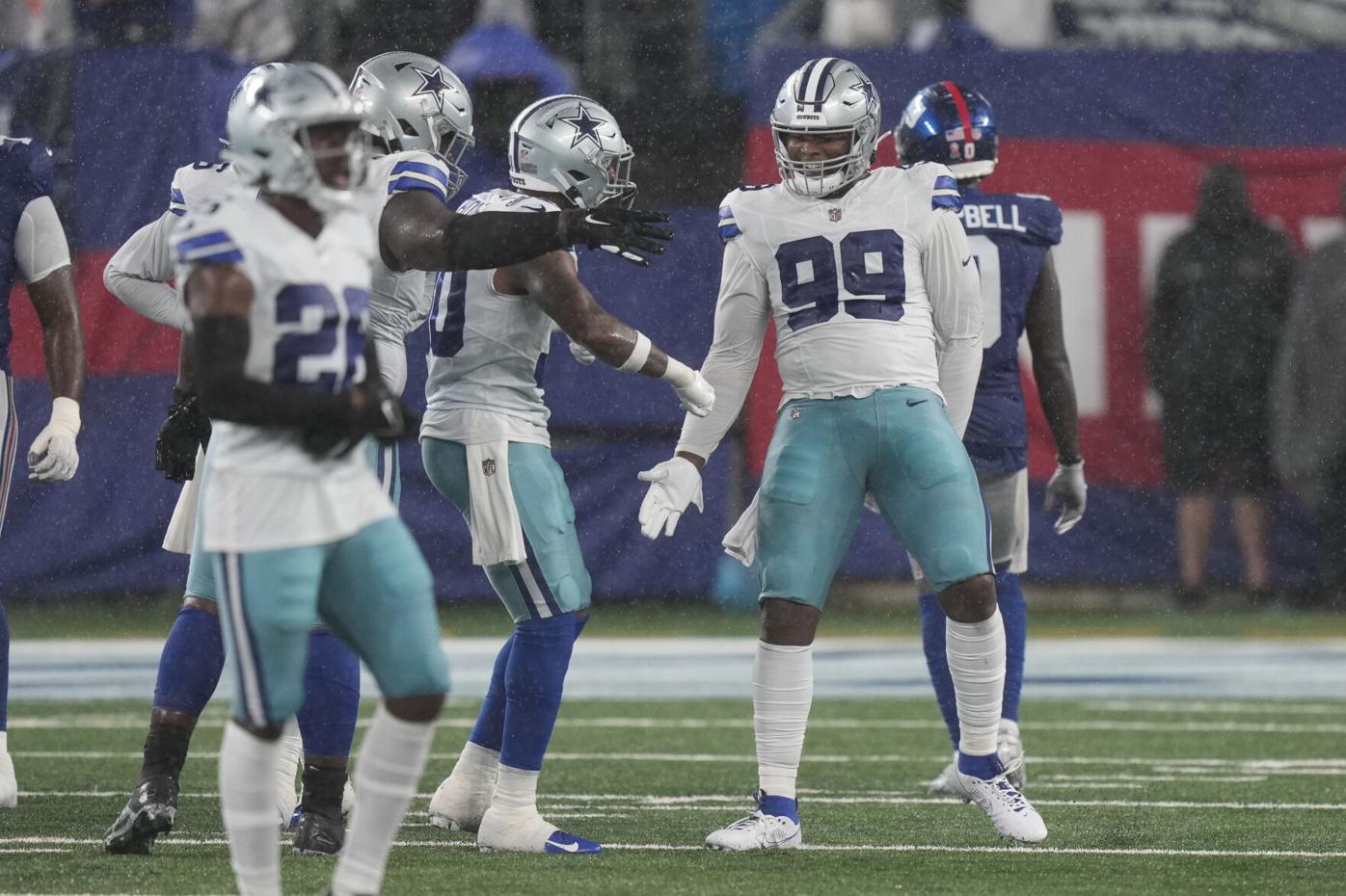 Cowboys score early on defense and special teams, embarrass Giants at  Meadowlands