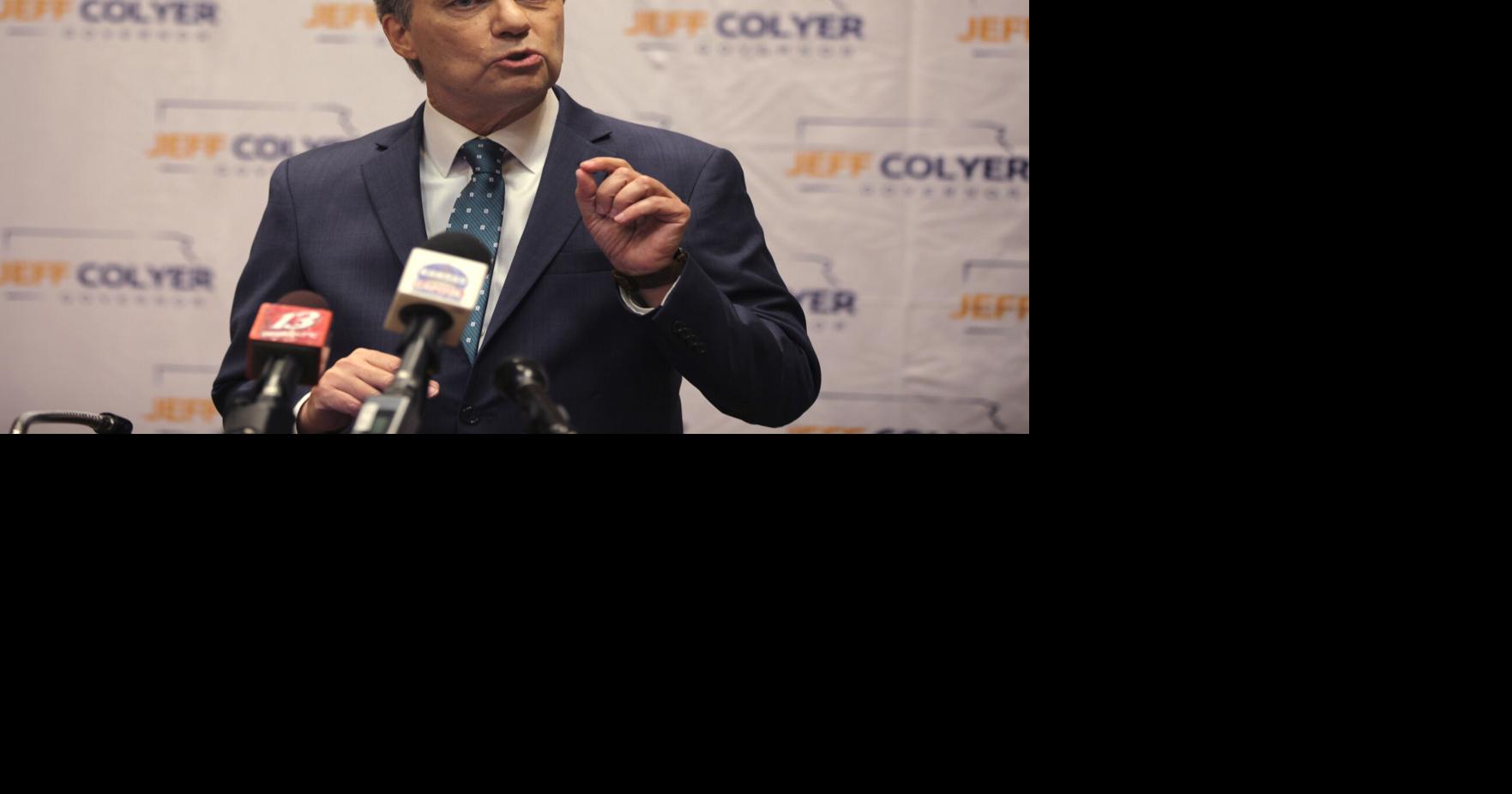 Former Republican Gov. Jeff Colyer drops out of Kansas gubernatorial race By Tim Carpenter Kansas Reflector Jun 1, 2026 Jun 1, 2026 Updated 1 hr ago
