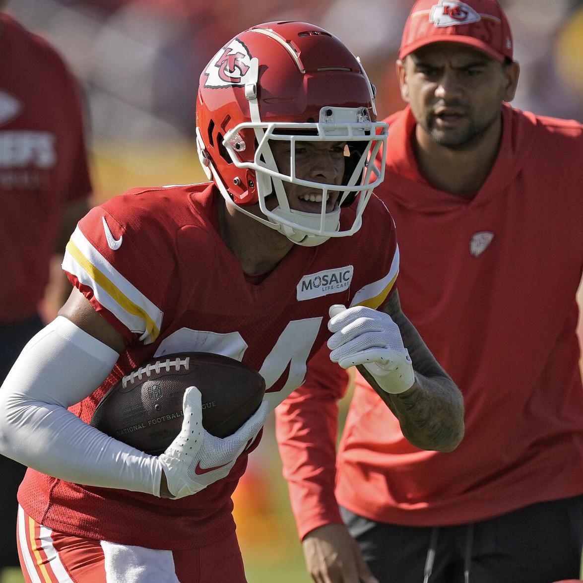 Kansas City Chiefs Rookie Wide Receiver Skyy Moore Dealing With 'Minor  Hamstring Tweak' At Minicamp 