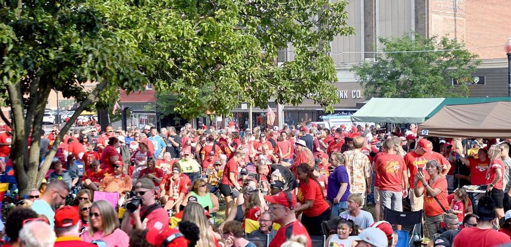 Red Rally Crowd Mosaic announces 2021 Red Rally. But this year there will be no Chiefs ...