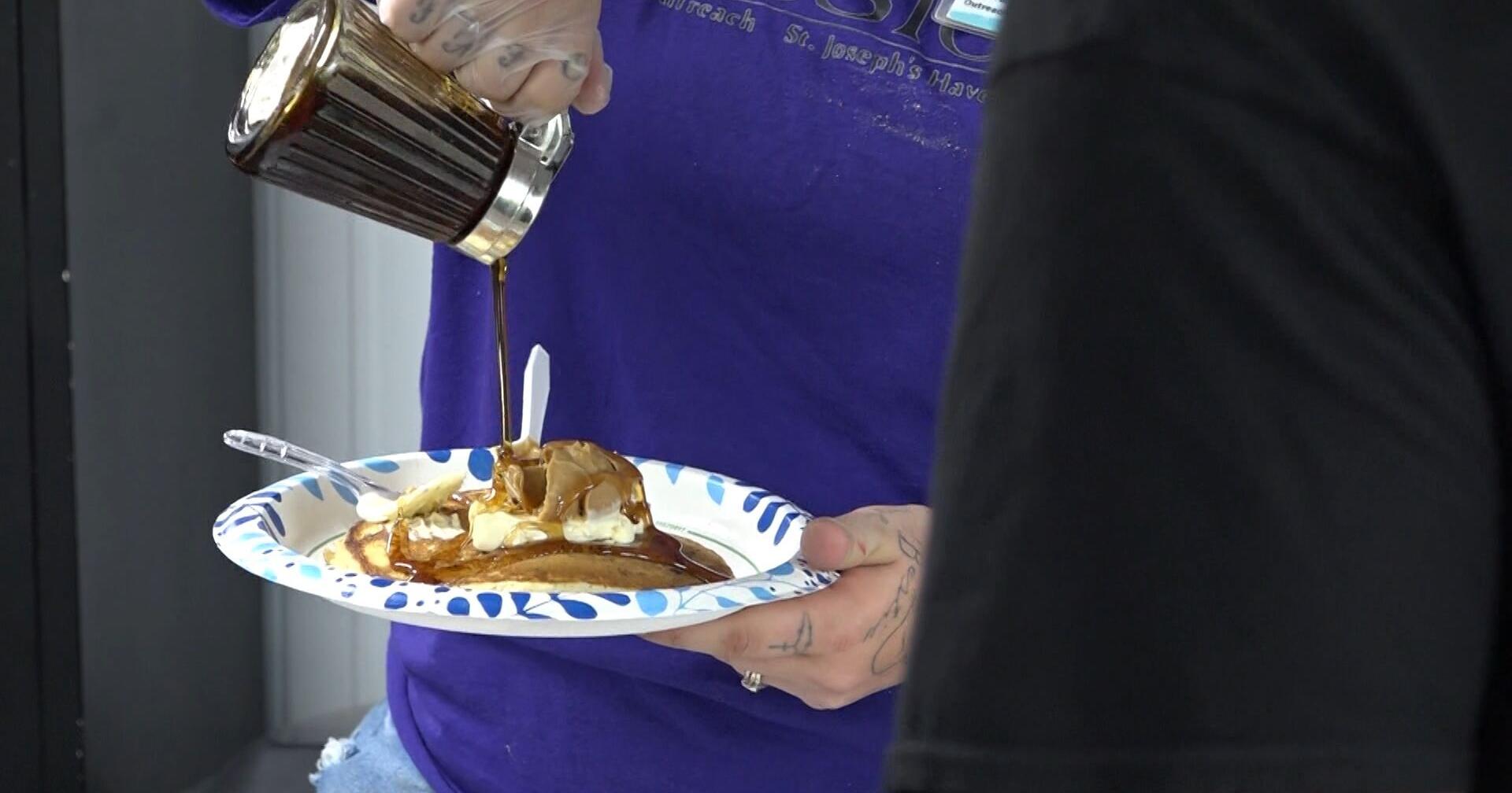 Free breakfast invites homeless community to share about mental health - Vimarsana News