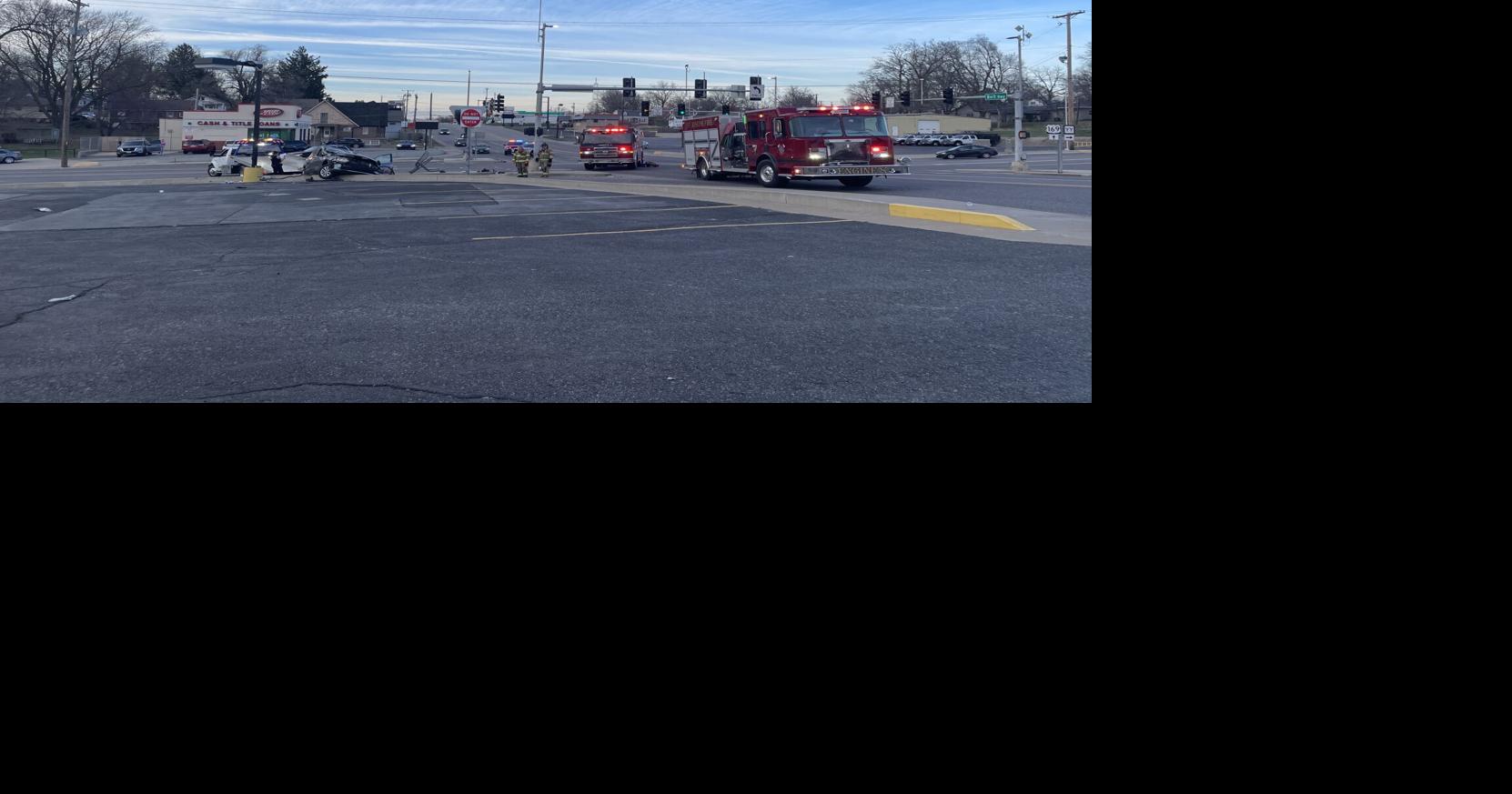 Two taken to hospital following three-vehicle crash | Public Safety ...