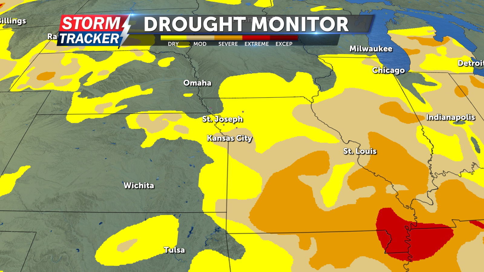 Traking Rought Tracking late-season drought development | Weather | newspressnow.com