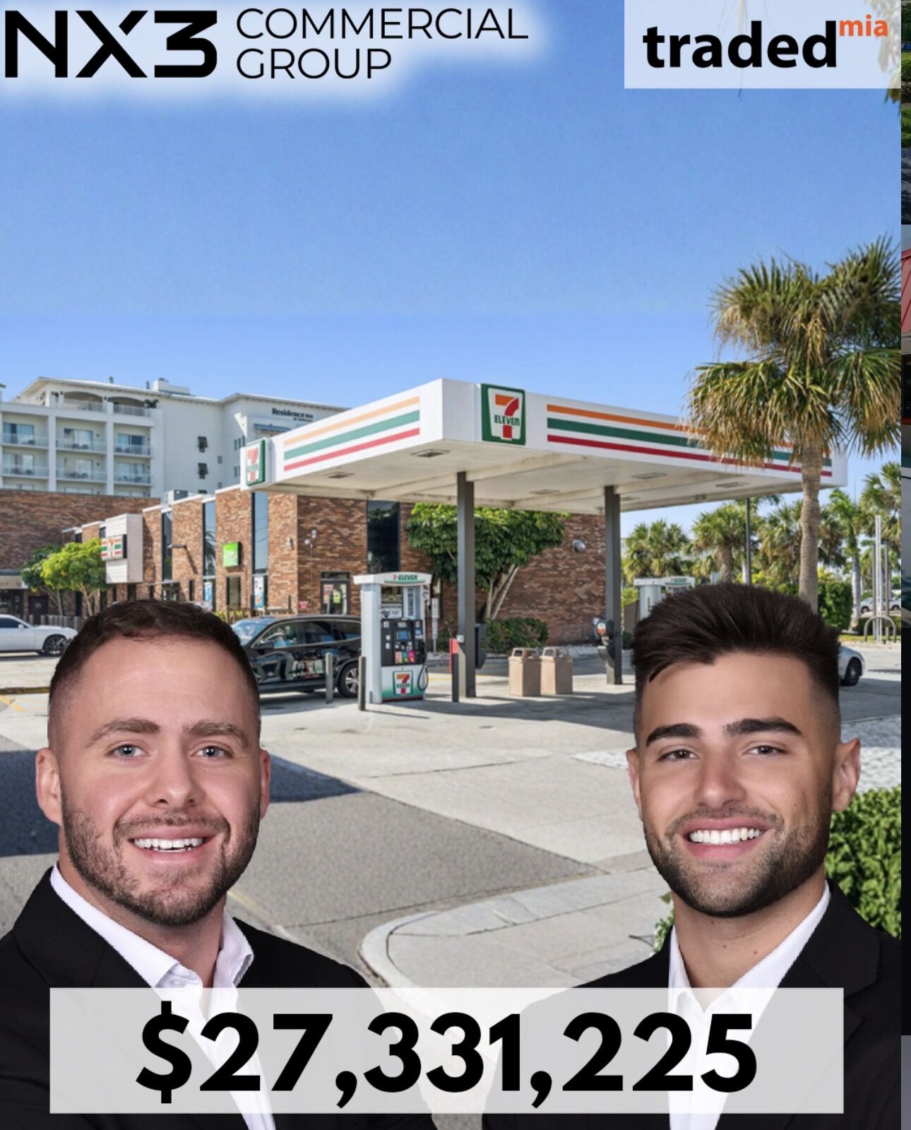 NX3 Commercial Group Closes $27.5 Million Five-Property NNN