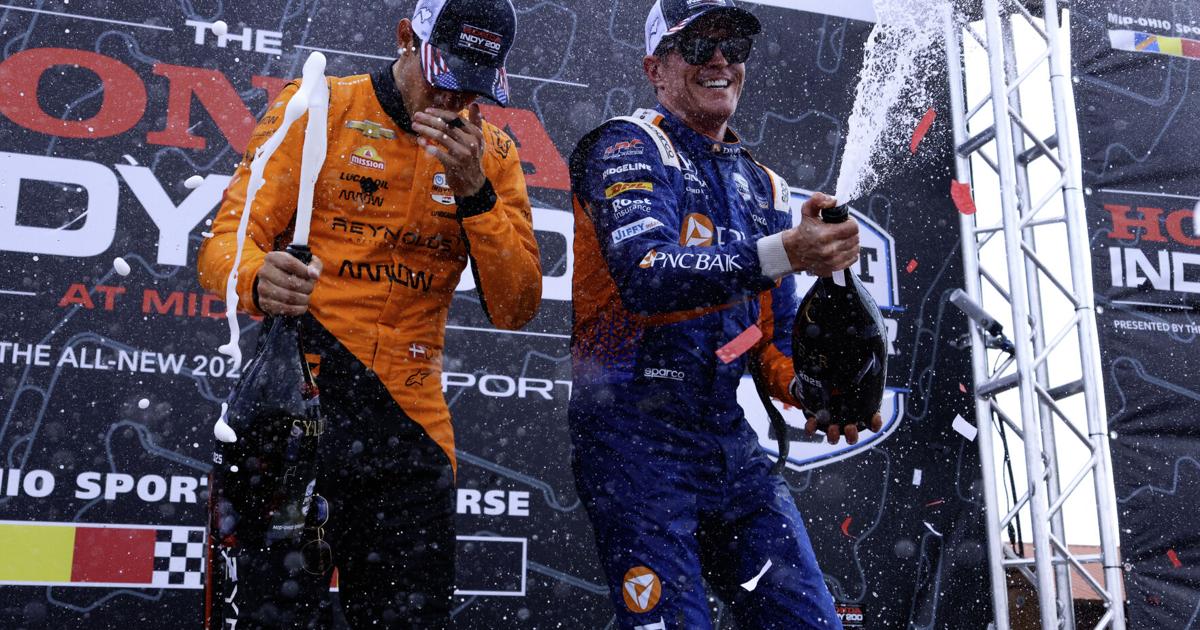 PHOTOS | Scott Dixon wins the Honda Indy 200 at Mid-Ohio