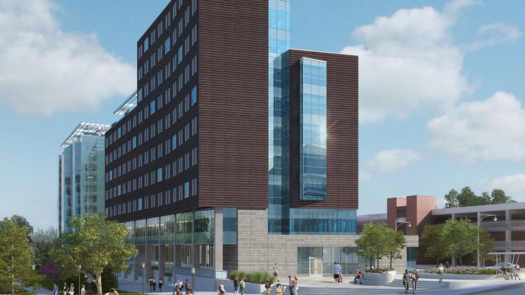 'High Rise on the Green' dorm under construction | News ...