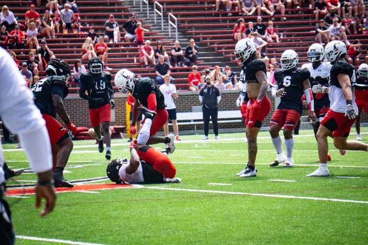 UC football spring game Both sides of the ball present impressive