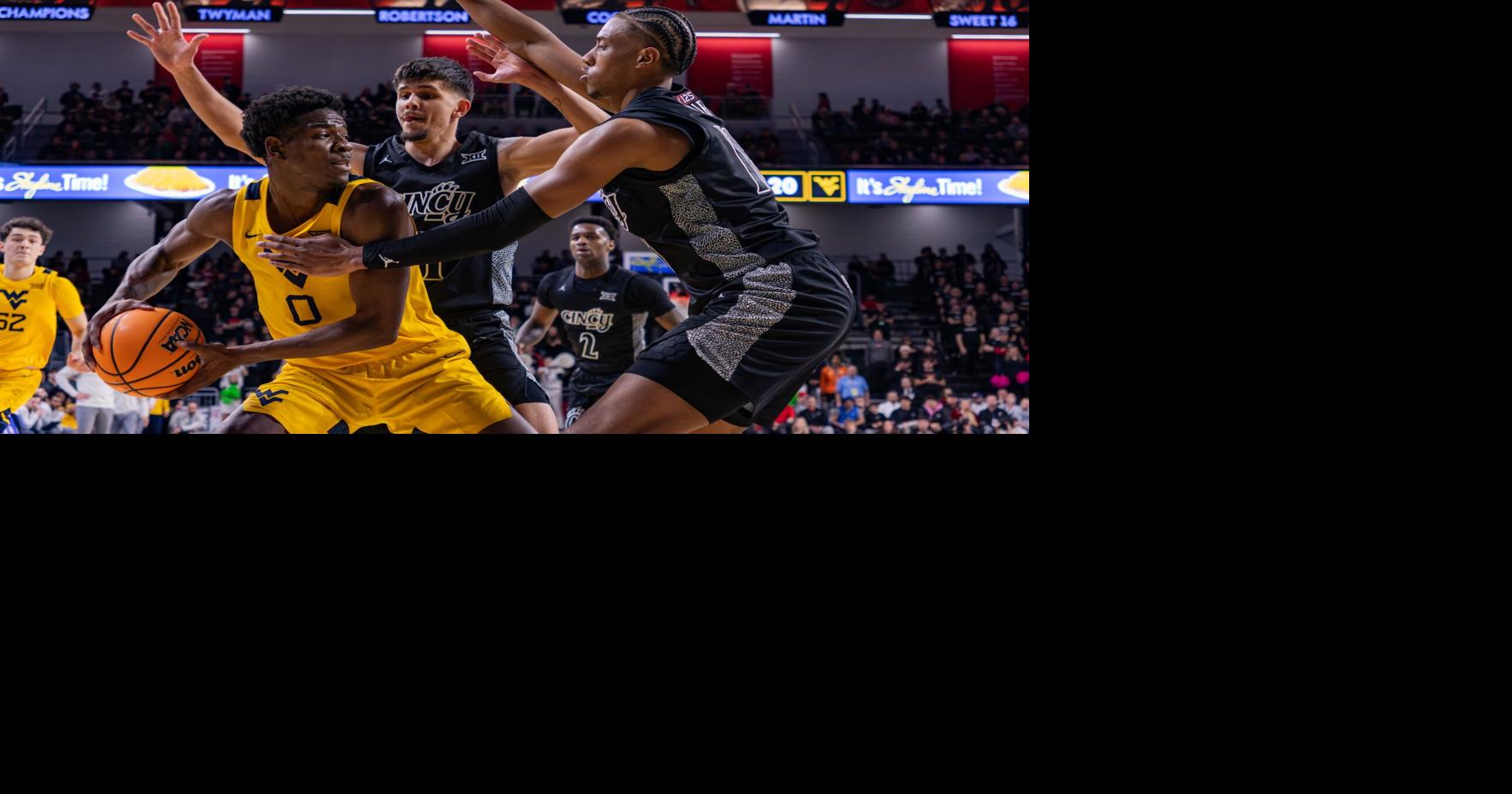 UC men's basketball loses to West Virginia 59-54