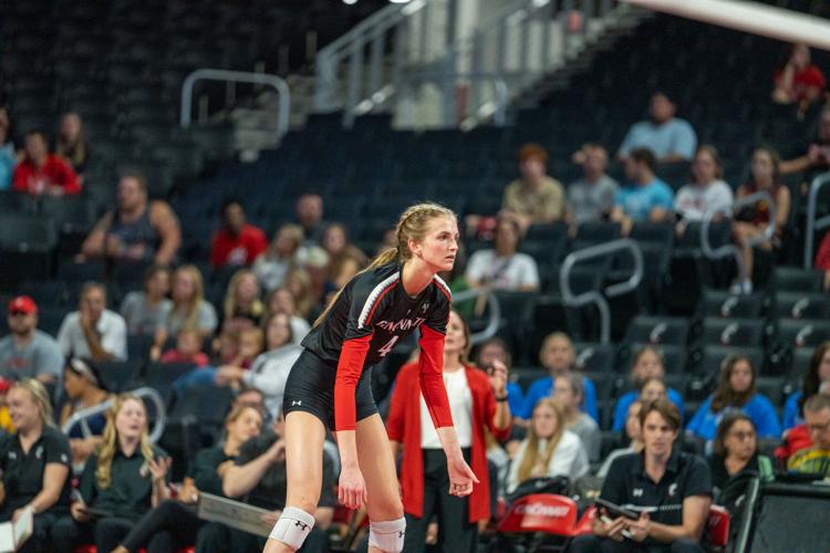 PHOTOS Cincinnati volleyball defeated in fourset loss against Dayton, Aug. 26, 2022 Gallery