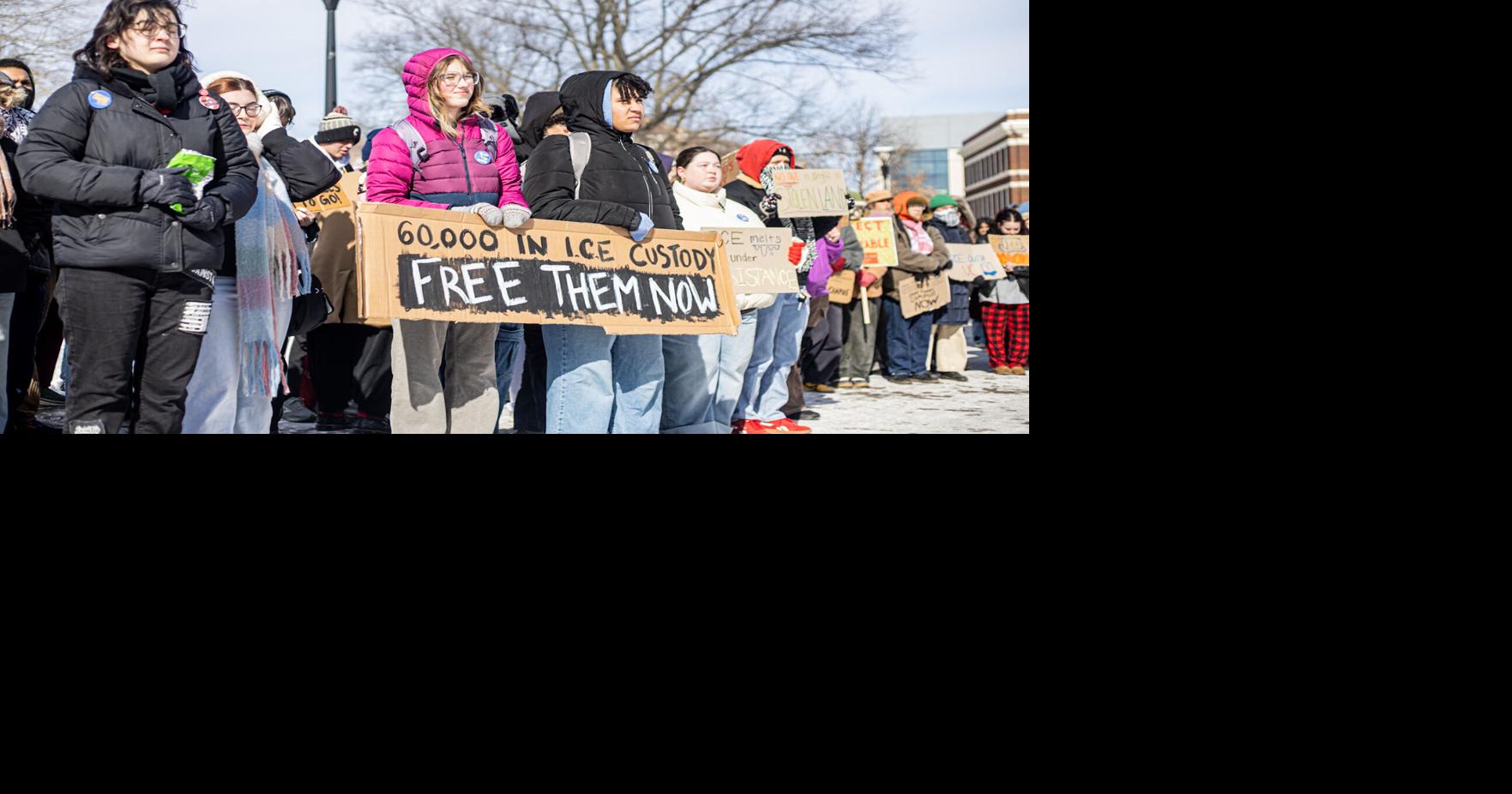 UC students hold “ICE-Off Campus” rally