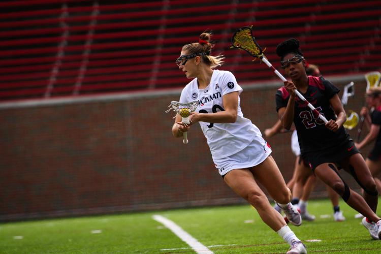 PHOTOS | Women's lacrosse defeats Temple 12-9 at Nippert Stadium ...
