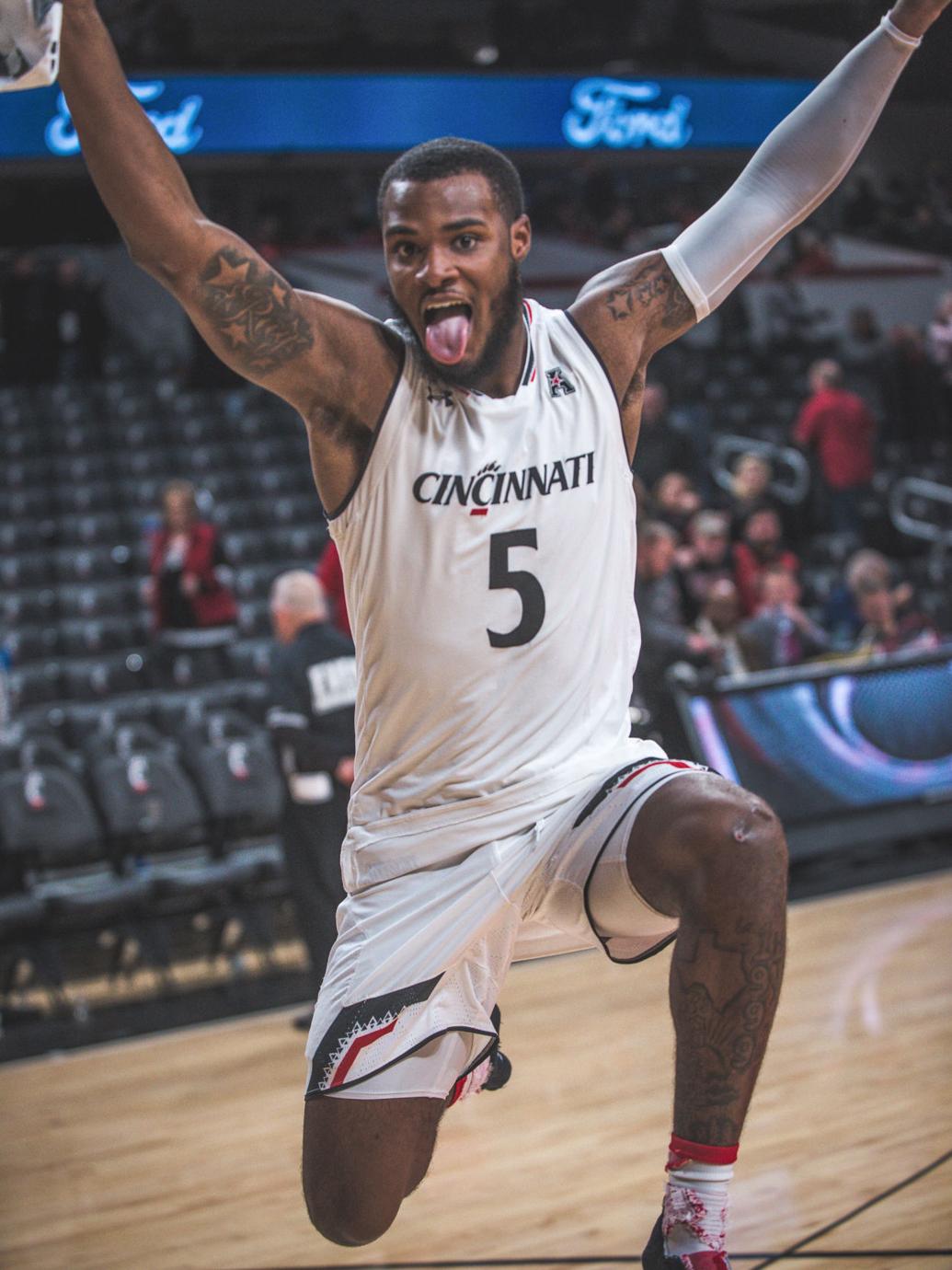 Q&A Nine questions with Trevor Moore of UC men’s basketball Sports