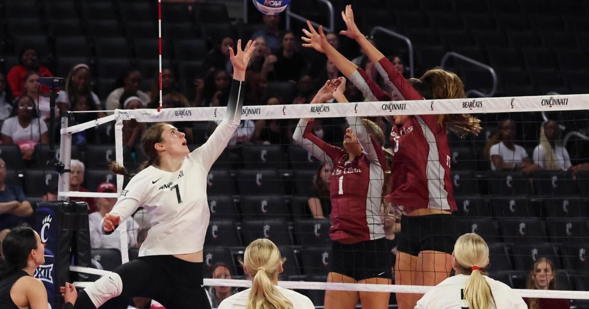 UC women's volleyball falls to Santa Clara 3-0