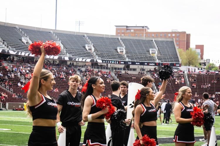 UC football spring game Both sides of the ball present impressive