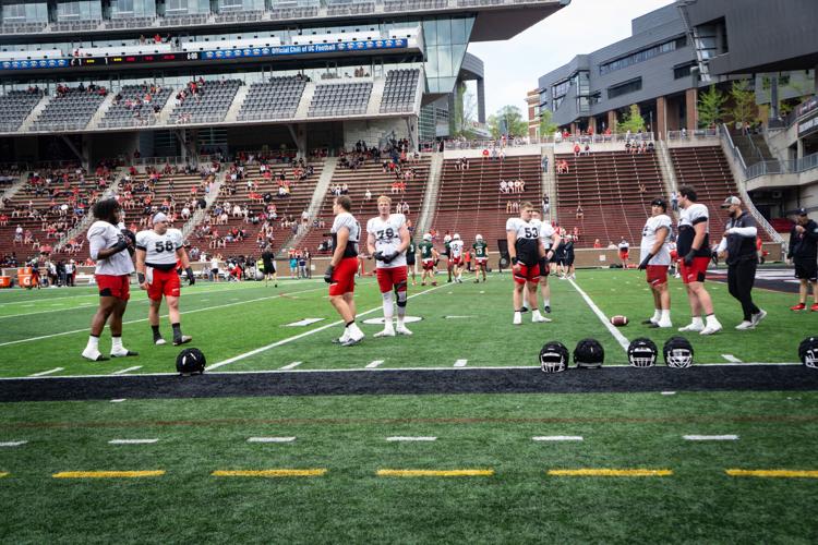 UC football spring game Both sides of the ball present impressive