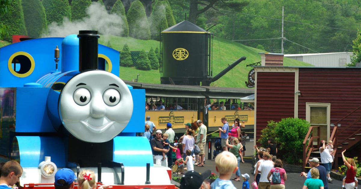 Thomas the Tank Engine whistles into Tweetsie Railroad | News ...