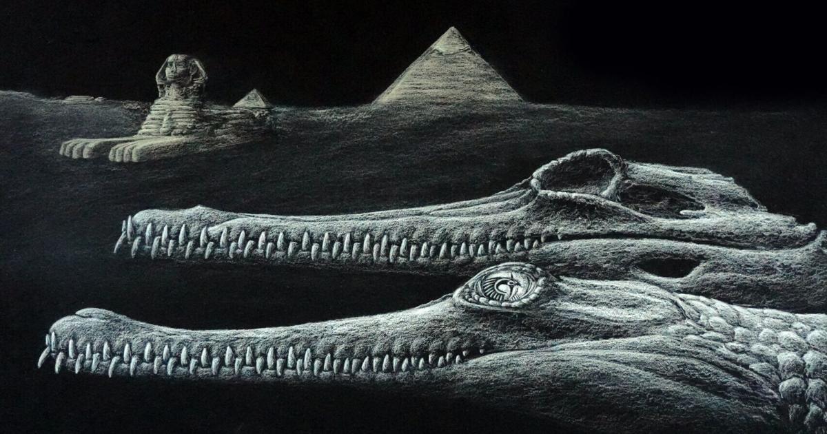 Fossilized Crocodile Lacks Snout, Named After Egyptian Deity | National Fossilized Crocodile Lacks Snout, Named After Egyptian Deity | National