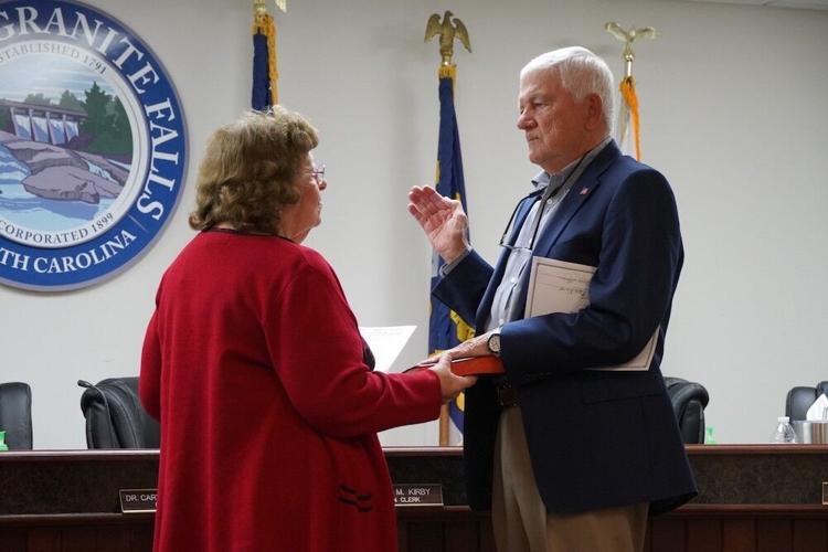 Granite Falls incumbents take oath of office Local News