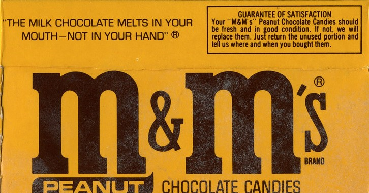 WHEN I WAS 12 OR SO: M&Ms and UGA-nuts!