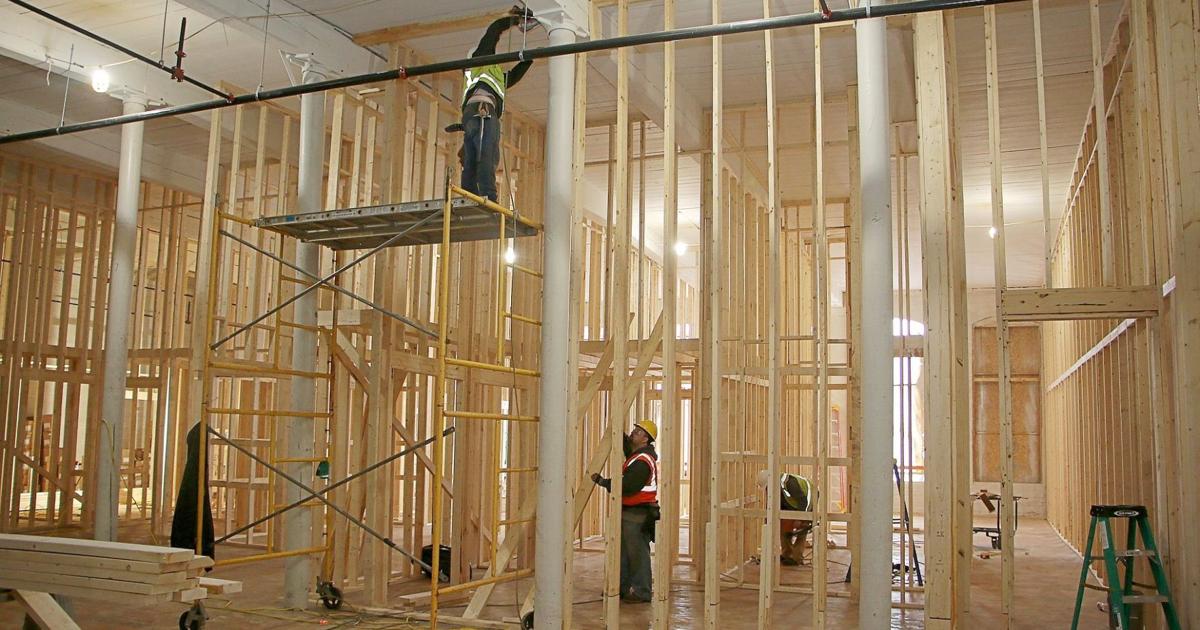 Apartments take shape in Blue Bell building Local News