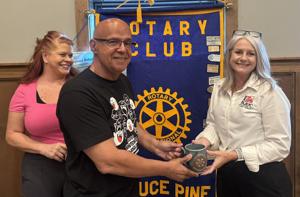 Rotary learns about laser therapy