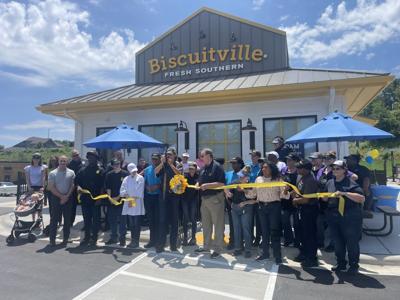 Biscuitville unveils Lenoir location with grand opening ceremony