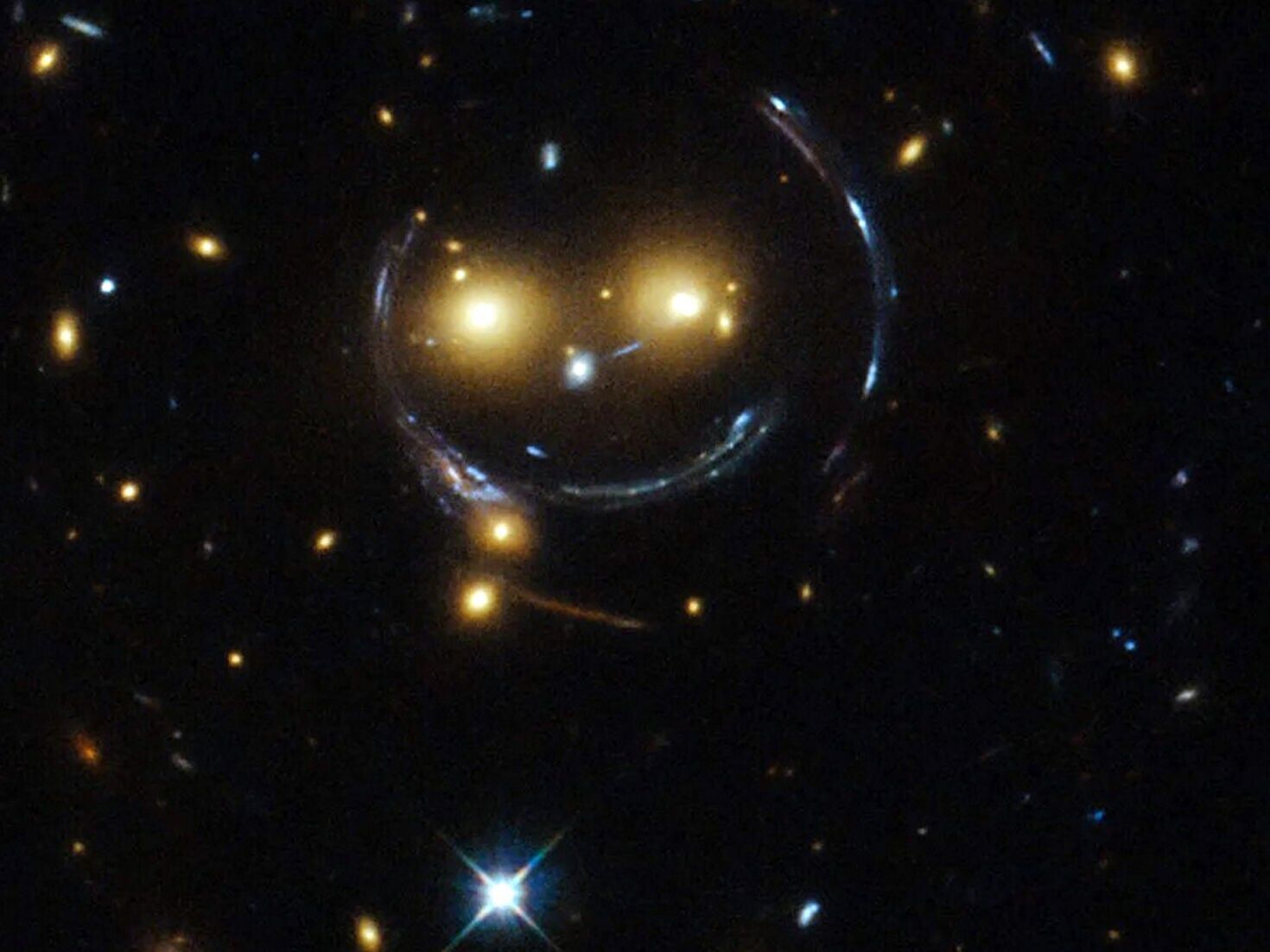 NASA shares stupendous 'smiling' galaxy clusters | National
